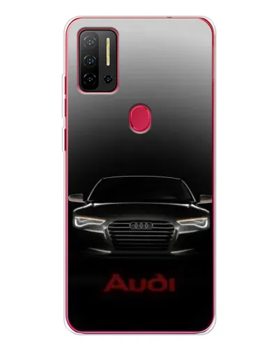 Чохол для Ulefone Note 11P з картинкою «Audi — градієнтний контур»