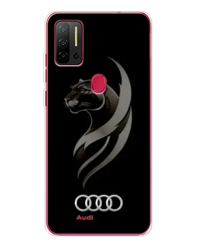 Чохол для Ulefone Note 11P з картинкою «Графіка — пантера та Audi»