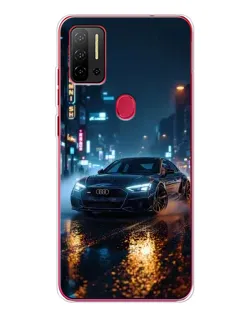 Чохол для Ulefone Note 11P з картинкою «Нічне місто та Audi»