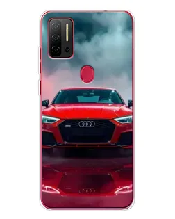 Чохол для Ulefone Note 11P з картинкою «Audi RS — червоний стиль»