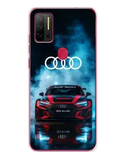 Чохол для Ulefone Note 11P з картинкою «Audi Sport — неон»