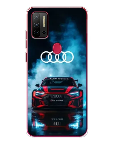 Чохол для Ulefone Note 11P з картинкою «Audi Sport — неон»