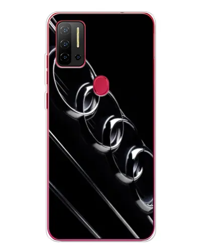 Чохол для Ulefone Note 11P з картинкою «Audi — абстрактні кільця»