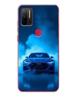 Чохол для Ulefone Note 11P з картинкою «Audi — блакитна енергія»