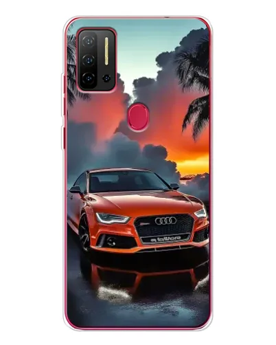 Чохол для Ulefone Note 11P з картинкою «Audi — захід сонця»