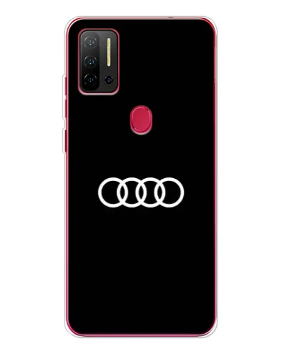 Чохол для Ulefone Note 11P з картинкою «Audi White Logo»