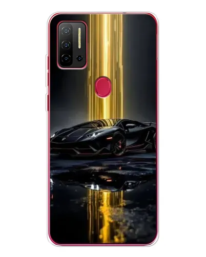 Чохол для Ulefone Note 11P з картинкою «Нічний Lamborghini драйв»