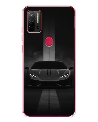 Чохол для Ulefone Note 11P з картинкою «Lamborghini симетрія доріг»
