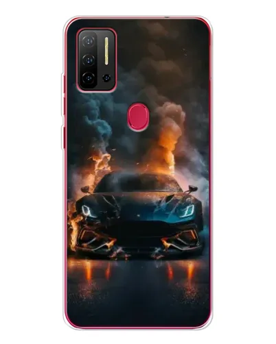 Чохол для Ulefone Note 11P з картинкою «Lamborghini димна естетика»