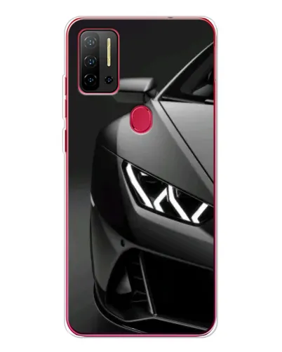 Чохол для Ulefone Note 11P з картинкою «Lamborghini фари деталізація»