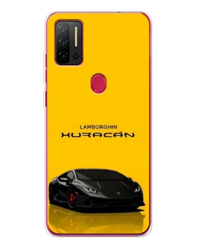 Чохол для Ulefone Note 11P з картинкою «Lamborghini Huracan чорний»