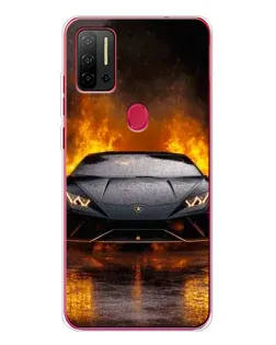 Чохол для Ulefone Note 11P з картинкою «Lamborghini у вогні» Чохол для Ulefone Note 11P з картинкою «Lamborghini у вогні»