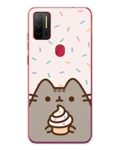 Чехол для Ulefone Note 11P с картинкой «Пушин с кексом» Чехол для Ulefone Note 11P с картинкой «Пушин с кексом»