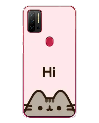 Чехол для Ulefone Note 11P с картинкой «Пушин говорит Hi» Чехол для Ulefone Note 11P с картинкой «Пушин говорит Hi»