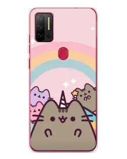 Чехол для Ulefone Note 11P с картинкой «Единорог Pusheen» Чехол для Ulefone Note 11P с картинкой «Единорог Pusheen»