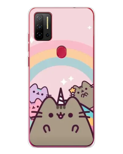 Чехол для Ulefone Note 11P с картинкой «Единорог Pusheen» Чехол для Ulefone Note 11P с картинкой «Единорог Pusheen»