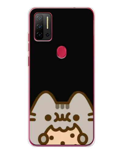 Чехол для Ulefone Note 11P с картинкой «Пушин на черном» Чехол для Ulefone Note 11P с картинкой «Пушин на черном»