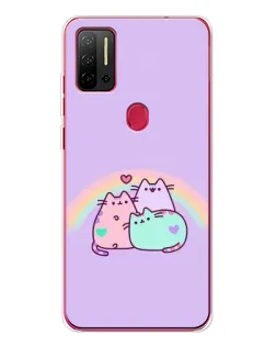 Чехол для Ulefone Note 11P с картинкой «Радужные Пушины» Чехол для Ulefone Note 11P с картинкой «Радужные Пушины»