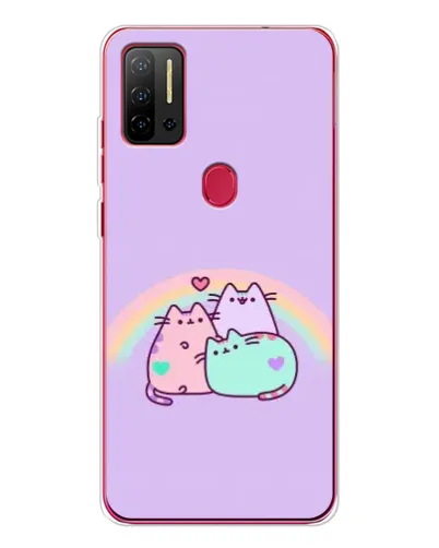 Чехол для Ulefone Note 11P с картинкой «Радужные Пушины» Чехол для Ulefone Note 11P с картинкой «Радужные Пушины»