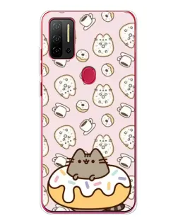 Чехол для Ulefone Note 11P с картинкой «Пушин на пончике» Чехол для Ulefone Note 11P с картинкой «Пушин на пончике»