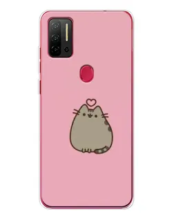 Чехол для Ulefone Note 11P с картинкой «Pusheen сердце» Чехол для Ulefone Note 11P с картинкой «Pusheen сердце»