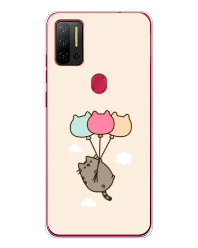 Чехол для Ulefone Note 11P с картинкой «Пушин на шариках» Чехол для Ulefone Note 11P с картинкой «Пушин на шариках»