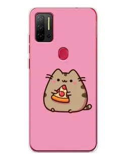 Чехол для Ulefone Note 11P с картинкой «Пушин с пиццей» Чехол для Ulefone Note 11P с картинкой «Пушин с пиццей»