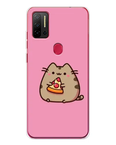 Чехол для Ulefone Note 11P с картинкой «Пушин с пиццей» Чехол для Ulefone Note 11P с картинкой «Пушин с пиццей»
