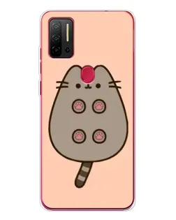 Чехол для Ulefone Note 11P с картинкой «Пушин пузиком кверху» Чехол для Ulefone Note 11P с картинкой «Пушин пузиком кверху»