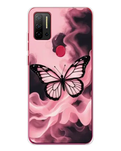 Чохол для Ulefone Note 11P з картинкою «Метелик у диму» Чохол для Ulefone Note 11P з картинкою «Метелик у диму»