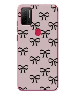 Чохол для Ulefone Note 11P з картинкою «Чорні бантики»