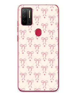 Чохол для Ulefone Note 11P з картинкою «Рожеві бантики Coquette»