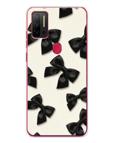 Чохол для Ulefone Note 11P з картинкою «Чорні бантики» Чохол для Ulefone Note 11P з картинкою «Чорні бантики»
