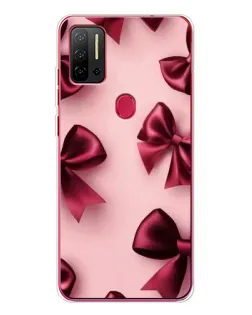 Чохол для Ulefone Note 11P з картинкою «Бордовий атлас»