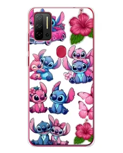 Чохол для Ulefone Note 11P з картинкою «Стікери Stitch та Angel»