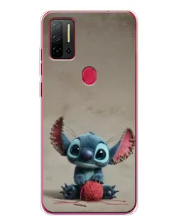 Чохол для Ulefone Note 11P з картинкою «Стіч на чоричневому фоні»