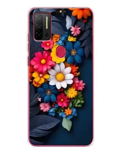 Чехол для Ulefone Note 11P с картинкой «Цветочная феерия»