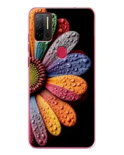 Чехол для Ulefone Note 11P с картинкой «Радужный цветок»