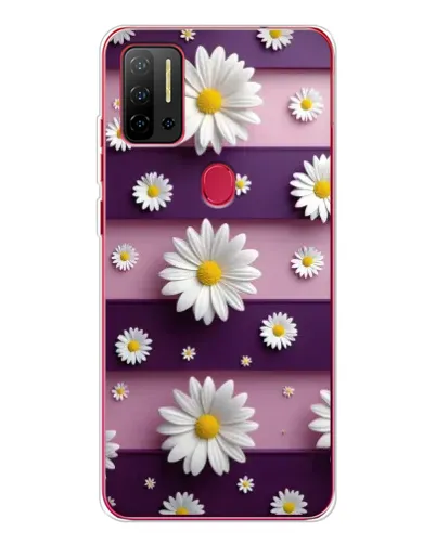 Чехол для Ulefone Note 11P с картинкой «Ромашки на фиолетовом» Чехол для Ulefone Note 11P с картинкой «Ромашки на фиолетовом»