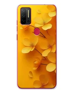 Чехол для Ulefone Note 11P с картинкой «Золотые лепестки»