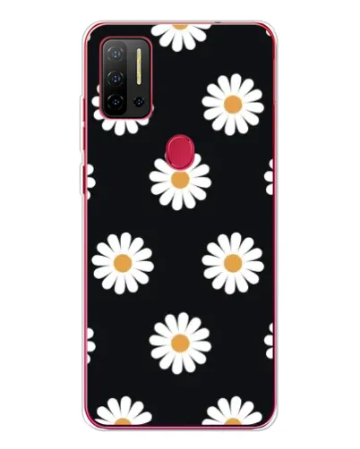 Чехол для Ulefone Note 11P с картинкой «Ромашки на черном» Чехол для Ulefone Note 11P с картинкой «Ромашки на черном»