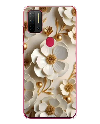 Чехол для Ulefone Note 11P с картинкой «Белие бумажние цвети» Чехол для Ulefone Note 11P с картинкой «Белие бумажние цвети»