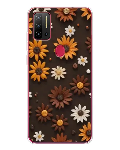 Чехол для Ulefone Note 11P с картинкой «Узор из маленьких подсолнухов» Чехол для Ulefone Note 11P с картинкой «Узор из маленьких подсолнухов»