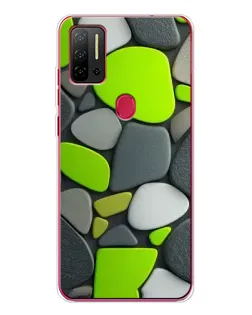 Чохол для Ulefone Note 11P з картинкою «Яскрава неонова галька»