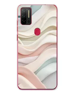 Чохол для Ulefone Note 11P з картинкою «Пастельні ніжні хвилі»