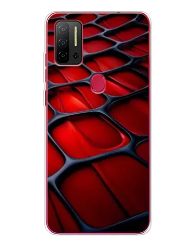 Чохол для Ulefone Note 11P з картинкою «Червона глянцева сітка» Чохол для Ulefone Note 11P з картинкою «Червона глянцева сітка»