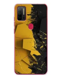 Чохол для Ulefone Note 11P з картинкою «Золоті уламки геометрії»