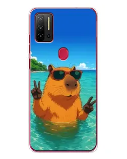 Чехол для Ulefone Note 11P с картинкой «Морская капибара» Чехол для Ulefone Note 11P с картинкой «Морская капибара»