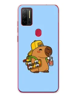 Чехол для Ulefone Note 11P с картинкой «Капибара на скейте» Чехол для Ulefone Note 11P с картинкой «Капибара на скейте»