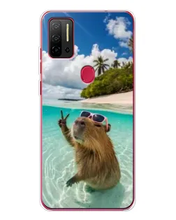 Чехол для Ulefone Note 11P с картинкой «Капибара на море» Чехол для Ulefone Note 11P с картинкой «Капибара на море»